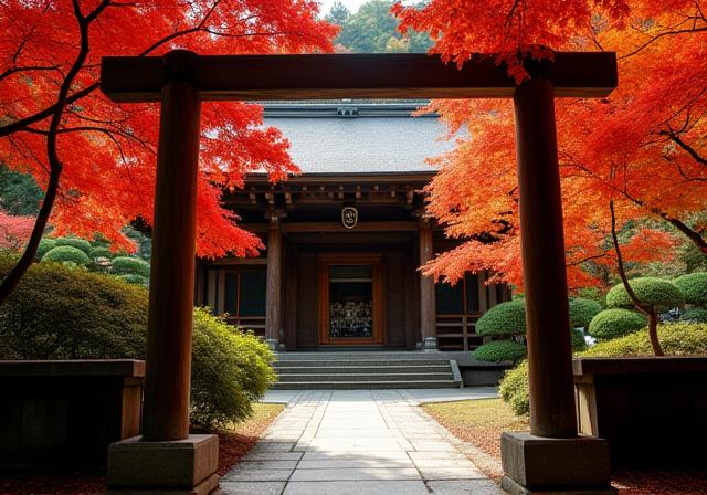 Traditional wooden architecture in Kyoto, Japan